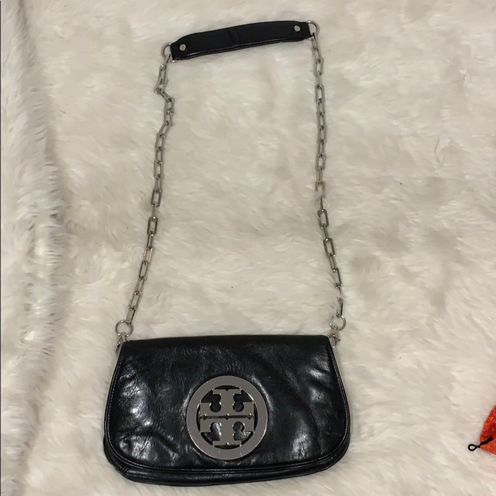 Tory Burch Logo flap clutch/crossbody bag